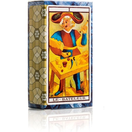 FOURNIER El Tarot de Marsella (Le Tarot de Marseille) - 78 cartas a todo color - 22 arcanos mayores y 56 menores