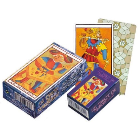 FOURNIER El Tarot de Marsella (Le Tarot de Marseille) - 78 cartas a todo color - 22 arcanos mayores y 56 menores