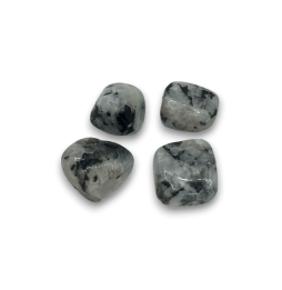 Canto rodado de pedra da lua - aproximadamente 4cm - 1 unidade