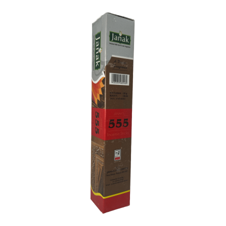 Incienso Janak 555 - Paquete de 50gr. - Hecho en India