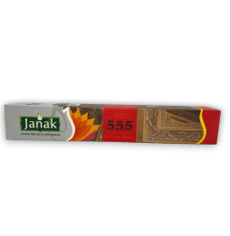 Encens Janak 555 - Paquet de 50g - Fabriqué en Inde