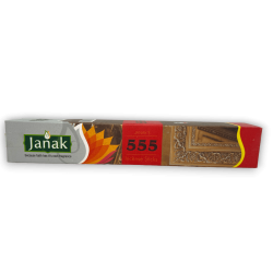 Encens Janak 555 - Paquet de 50gr. - Fabriqué en Inde