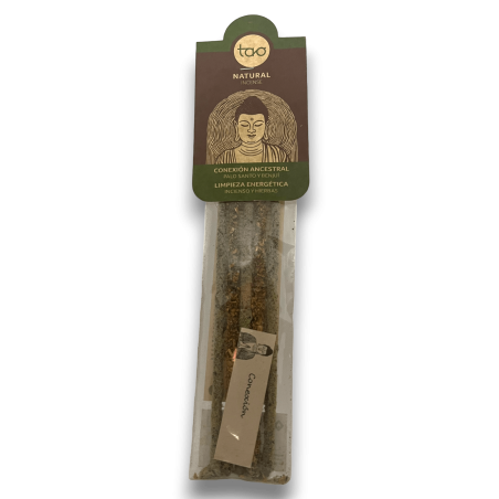 Palo Santo Incense & Benzoin TAO Combined Energy Cleansing & Ancestral Connection - TAO Incense - 5 thick sticks