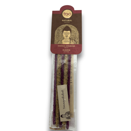Kadzidła TAO Róża i Jaśmin Połączone Kochająca Energia i Radość - Kadzidła TAO - 5 grubych patyczków