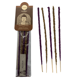 Rose Incense, Palo Santo, and Ratnamala TAO Combined Loving Energy and Celestial Union - TAO Incense - 5 thick sticks