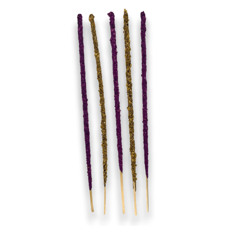 Rose, Palo Santo et Ratnamala Encens TAO Combinaison Énergie Aimante et Union Céleste - Encens TAO - 5 bâtonnets épais