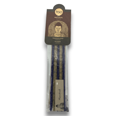 Incienso Lavanda y Jazmín TAO Combinado Tranquilidad y Alegría - Inciensos TAO - 5 varillas gruesas