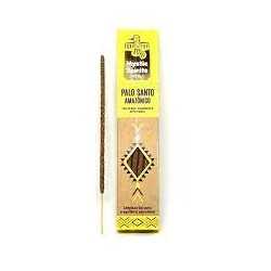 Amazonas Sahumerio Palo Santo Rökelse - Mystic Spirits - Handgjorda - 8 stavar - Aura Rengöring och Balans