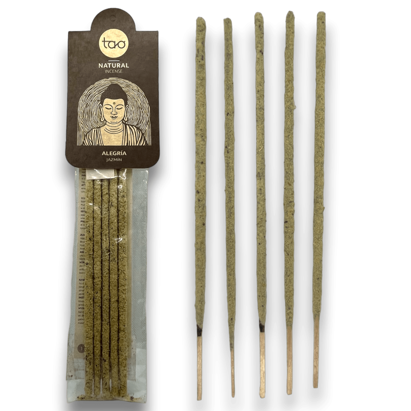 Jasmine Incense TAO Natural Joy - 5 thick sticks-TAO SAGRADA MADRE INCENSES-HOSTENATURA