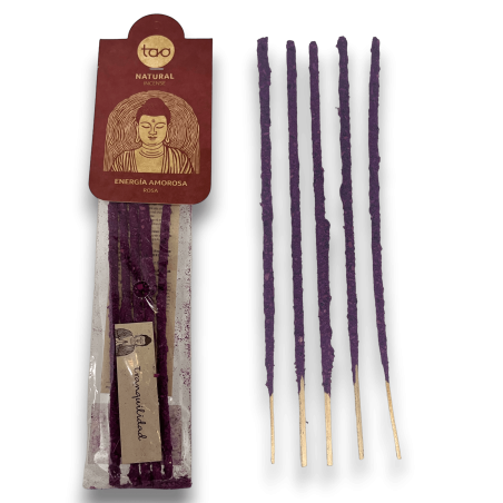 Natural TAO Pink Incense Loving Energy - 5 thick sticks