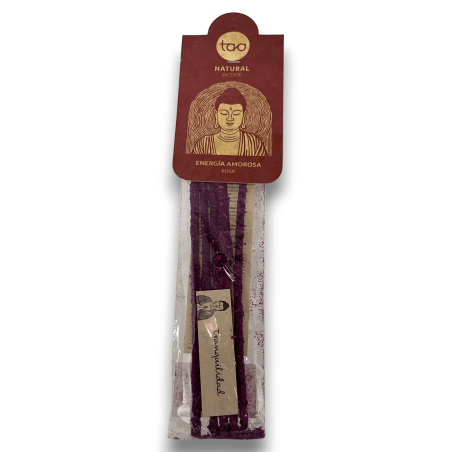 Natural TAO Pink Incense Loving Energy - 5 thick sticks