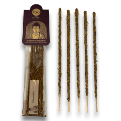 Encens Palo Santo et Reine de la Nuit TAO Énergie Naturelle Protectrice - 5 bâtonnets épais