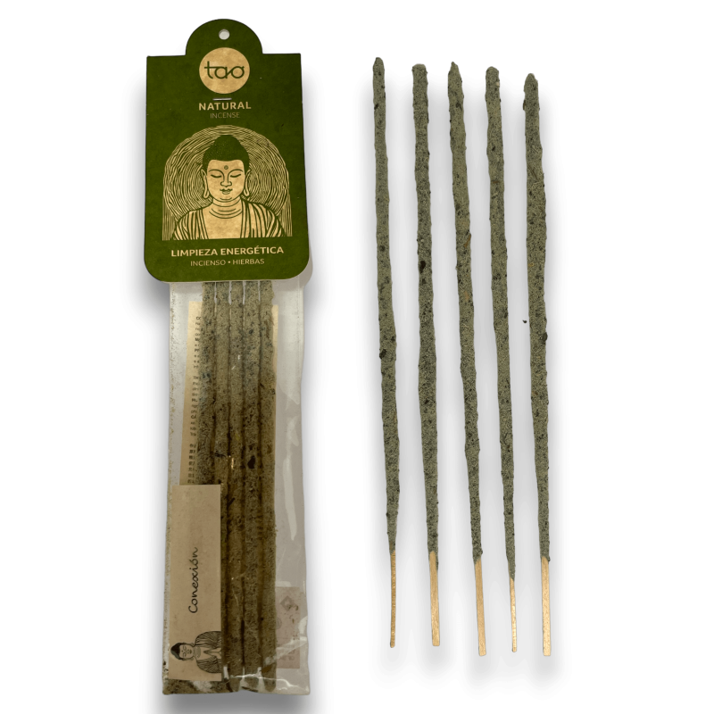 Natural TAO Herbal Incense Energy Cleansing - 5 thick sticks-TAO SAGRADA MADRE INCENSES-HOSTENATURA