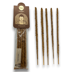 Natural TAO Sandalwood Incense Purification - 5 thick sticks