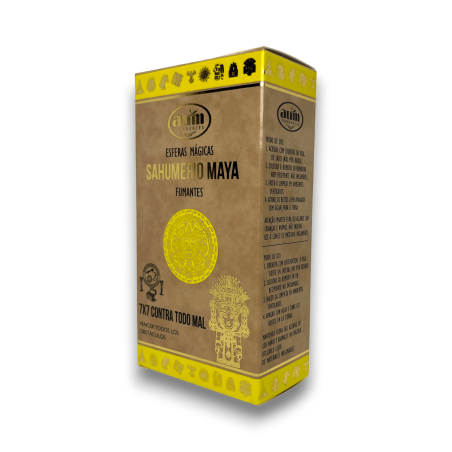 قنابل دخان مايا 7X7 ضد كل الشر AUM FRAGRANCES - المجالات السحرية ساهوميريو 8 قنابل البخور التغلب على العقبات