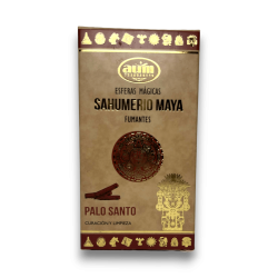 Bombas de fume Maya Palo Santo AUM FRAGANCES - Esferas Máxicas Sahumerio Maya 8 bombas incenso Cura e Limpeza