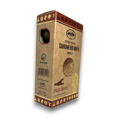 Bombitas Defumación Maya Palo Santo AUM FRAGRANCES - Esferas Mágicas Sahumerio Maya 8 bombitas incienso Curación y Limpieza