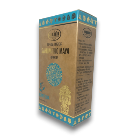 Bombitas Defumación Maya Alcanfor Canfora AUM FRAGRANCES - Esferas Mágicas Sahumerio Maya 8 bombitas incienso Purificación