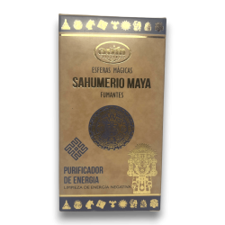 Bombitas Defumación Maya Purificador de Energía AUM FRAGANCES - Magic Spheres Incense 8 Bombitas for Clearing Negative Energies