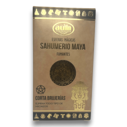 Bombitas Defumación Maya Corta Brujerías AUM FRAGANCES - Magical Incense Spheres 8 bombitas Eliminates Spells