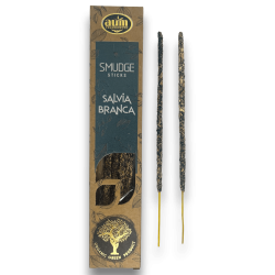 Biologische Witte Salie Wierook AUM Fragances Smudge Sticks - 25gr.