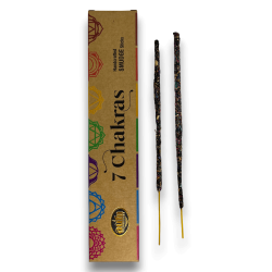 Biologische Wierook 7 Chakra's AUM Geuren Smudge Sticks - 25gr.