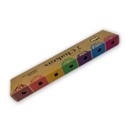 Biologische Wierook 7 Chakra's AUM Geuren Smudge Sticks - 25gr.