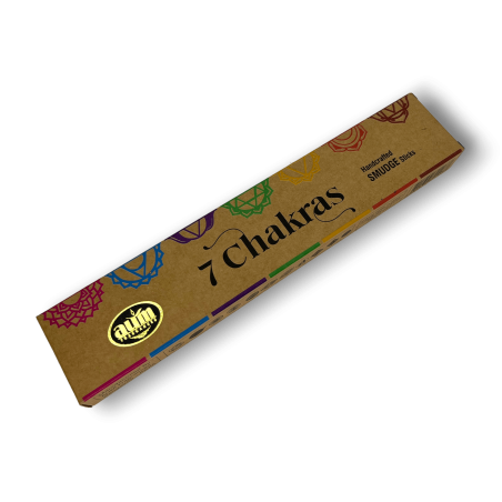 Incienso Orgánico 7 Chakras AUM Fragrances Smudge Sticks - 25gr.