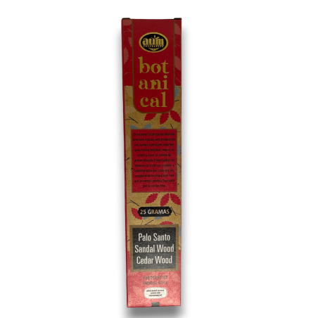 Bio Palo Santo, Sandelholz und Zeder Weihrauch AUM Düfte Botanisch - 25gr.