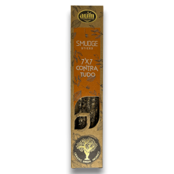 Organiczne kadzidełka 7X7 przeciw wszystkiemu AUM Fragrances Smudge Sticks - 25gr.