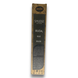 Incenso Orgânico Rue Arruda AUM Fragrâncias Bastões - 25gr.