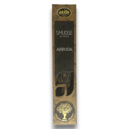 Incienso Orgánico Ruda Arruda AUM Fragrances Smudge Sticks - 25gr.