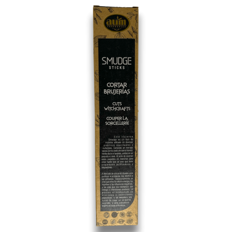Incienso Orgánico Corta Brujerías AUM Fragrances Smudge Sticks - 25gr.