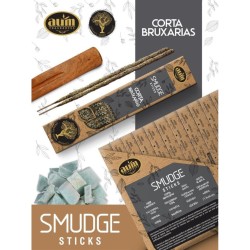 Biologische Wierook voor het verbreken van vloeken AUM Fragances Smudge Sticks - 25gr.