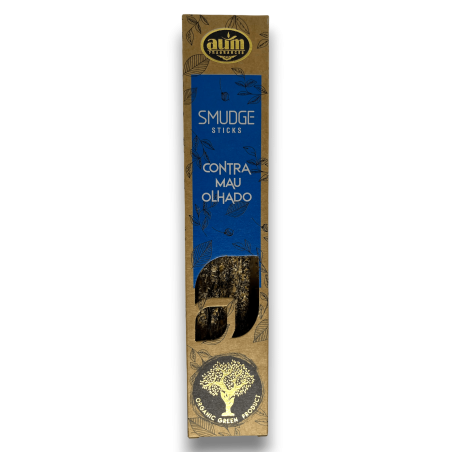 Incienso Orgánico Contra el Mal de Ojo AUM Fragrances Smudge Sticks - 25gr.