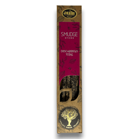 Incienso Orgánico Descarga Total AUM Fragrances Smudge Sticks - 25gr.