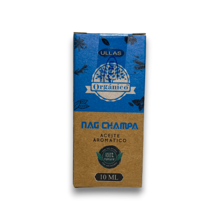 Nag Champa Huile Parfumée ULLAS - 10ml.