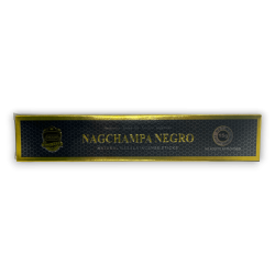 Black Nag Champa ANAND-en eguzki-izpi beltza - 15gr-ko 1 kaxa.