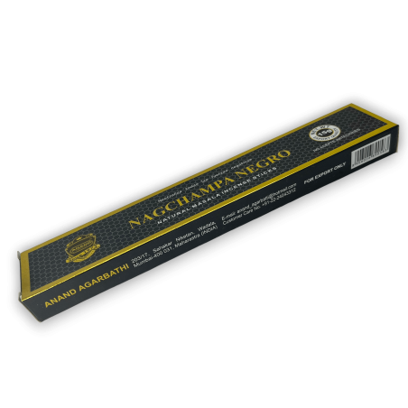 Black Nag Incense Champa ANAND Nag Champa Black - 1 pack of 15gr.