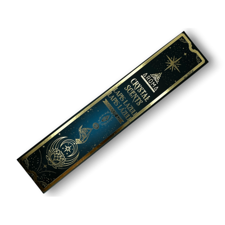 Incenso al lapislazzuli AROMA Smudge Kit incenso al lapislazzuli - Bastoncini di incenso con minerali - 1 scatola da 20gr.