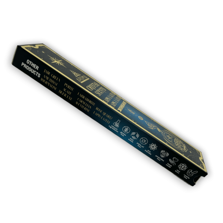 Incenso al lapislazzuli AROMA Smudge Kit incenso al lapislazzuli - Bastoncini di incenso con minerali - 1 scatola da 20gr.