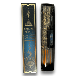 Lapis lazuli Incense AROMA Smudge Lapis Lazuli Incense Kit - Incense sticks with minerals - 1 box of 20gr.