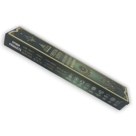 Incenso Labradorite AROMA Smudge Kit Incenso Labradorite - Bastoncini di incenso con minerali - 1 scatola da 20gr.