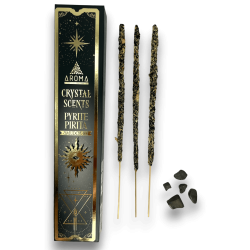 Incense Pyrite AROMA Smudge Pyrite Incense Kit - Incense sticks with minerals - 1 box of 20gr.