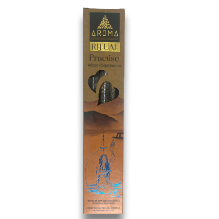 Rituel Pratique Encens AROMA Ritual Practice - Boîte de 20 grammes avec message inspirant
