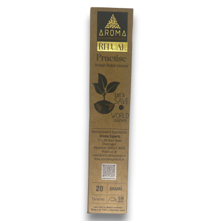Practical Ritual Incense AROMA Ritual Practice - 20 Gramm Dose mit inspirierender Botschaft