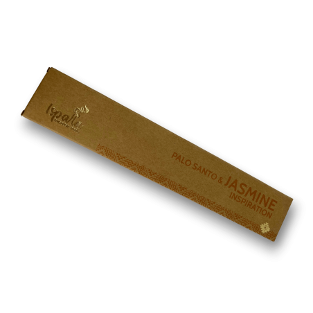 Encens Palo Santo et Jasmin ISPALLA Inspiration - Encens Naturel et Bio fabriqué au Pérou - 15gr.