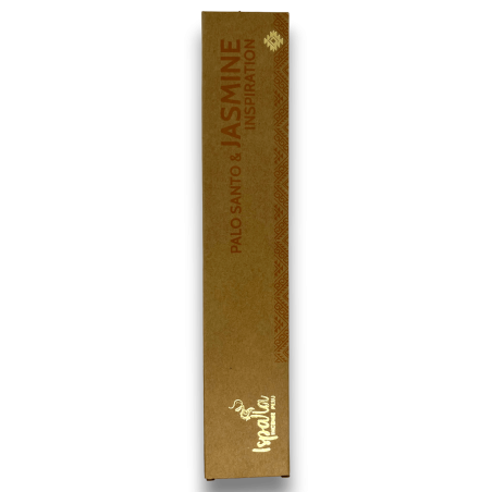 Encens Palo Santo et Jasmin ISPALLA Inspiration - Encens Naturel et Bio fabriqué au Pérou - 15gr.