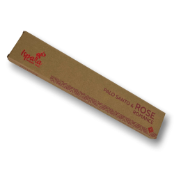 Encens Palo Santo et Rose ISPALLA Romance - Encens Naturel et Bio fabriqué au Pérou - 15gr.