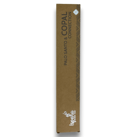 Palo Santo und Copal Räucherstäbchen ISPALLA Conexión - Natürlicher und ökologischer Weihrauch aus Peru - 15gr.